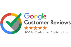 Google Customer Reviews 100% Customer Statisfaction
